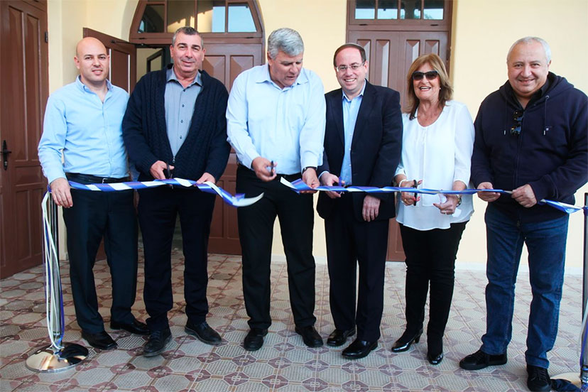 חנוכת ביה"ס הראשון של חדרה