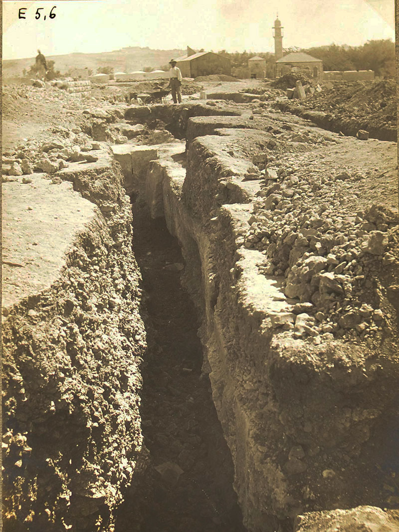 חפירות החומה השלישית