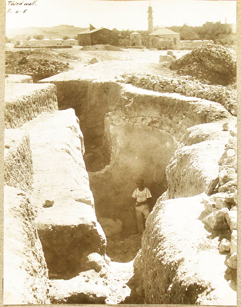 חפירות החומה השלישית