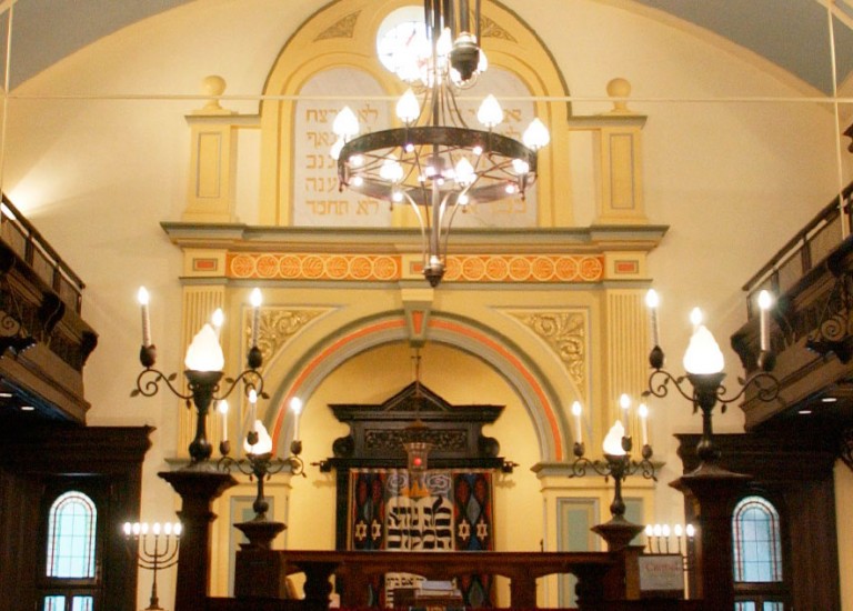 בית הכנסת העתיק - צילם: משה מילנר, לע"מ